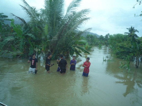 oversvømmelser ved Serian, Sarawak